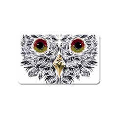 Owl T-shirtowl Metalic Edition T-shirt Magnet (name Card) by EnriqueJohnson