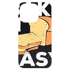 Bread Baking T- Shirt Funny Bread Baking Baker Bake It Easy T- Shirt (1) Iphone 14 Pro Black Uv Print Case by JamesGoode