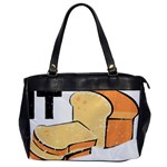 Bread Baking T- Shirt Funny Bread Baking Baker Bake It Easy T- Shirt Oversize Office Handbag Front