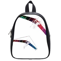 Paragliders T-shirtparaglider Sport Art #paraglider T-shirt (1) School Bag (small) by EnriqueJohnson