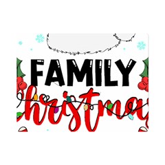 Family Christmas T- Shirt Family Christmas 2022 T- Shirt Premium Plush Fleece Blanket (mini) by ZUXUMI