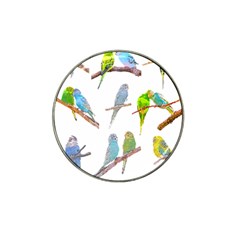 Parakeet T-shirtlots Of Colorful Parakeets - Cute Little Birds T-shirt Hat Clip Ball Marker (10 Pack) by EnriqueJohnson