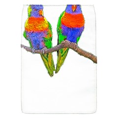 Parrots T-shirtcute Rainbow Loris - Lorikeet T-shirt Removable Flap Cover (s) by EnriqueJohnson