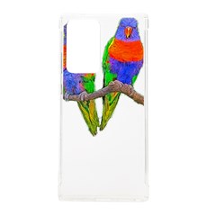 Parrots T-shirtcute Rainbow Loris - Lorikeet T-shirt Samsung Galaxy Note 20 Ultra Tpu Uv Case