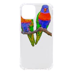 Parrots T-shirtcute Rainbow Loris - Lorikeet T-shirt Iphone 13 Tpu Uv Print Case by EnriqueJohnson