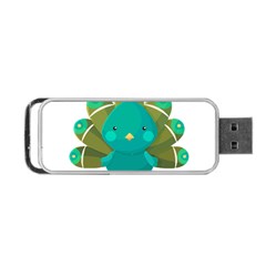 Peacock T-shirtnope Not Today Peacock 138 T-shirt Portable Usb Flash (two Sides) by EnriqueJohnson