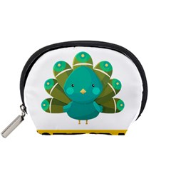 Peacock T-shirtnope Not Today Peacock 138 T-shirt Accessory Pouch (Small)