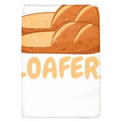 Bread Baking T- Shirt Funny Bread Baking Baker Loafers T- Shirt Removable Flap Cover (l) by JamesGoode