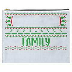 Faulkner Family Christmas T- Shirt Legend Faulkner Family Christmas T- Shirt Cosmetic Bag (xxxl) by ZUXUMI