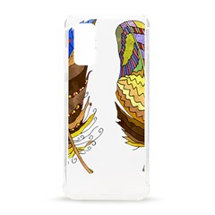 Feathers Design T- Shirtfeathers T- Shirt Samsung Galaxy S20 6 2 Inch Tpu Uv Case