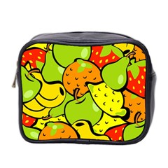 Fruit Food Wallpaper Mini Toiletries Bag (two Sides)