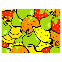 Fruit Food Wallpaper Premium Plush Fleece Blanket (extra Small)