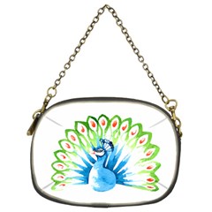 Peacock T-shirtsteal Your Heart Peacock 203 T-shirt Chain Purse (two Sides) by EnriqueJohnson