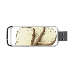 Bread Baking T- Shirt Funny Bread Baking Baker Toastally In Loaf With Bread Baking T- Shirt Portable Usb Flash (two Sides) by JamesGoode
