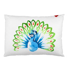 Peacock T-shirtsteal Your Heart Peacock 203 T-shirt Pillow Case by EnriqueJohnson
