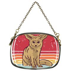 Fennec Fox T- Shirt Fennec Fox Is My Spirit Animal T- Shirt Chain Purse (one Side) by ZUXUMI