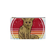 Fennec Fox T- Shirt Fennec Fox Is My Spirit Animal T- Shirt Cosmetic Bag (small) by ZUXUMI