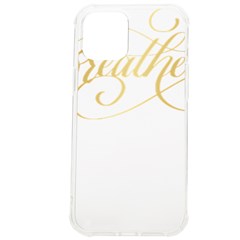 Breathe T- Shirt Breathe In Gold T- Shirt (1) Iphone 12 Pro Max Tpu Uv Print Case by JamesGoode