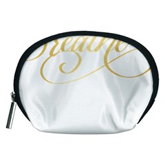 Breathe T- Shirt Breathe In Gold T- Shirt Accessory Pouch (medium) by JamesGoode