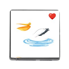 Pelican T-shirtsteal Your Heart Pelican 30 T-shirt Memory Card Reader (square 5 Slot) by EnriqueJohnson