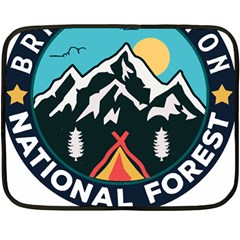 Bridger Teton National Forest T- Shirt Bridger Teton National Forest T- Shirt Fleece Blanket (mini)