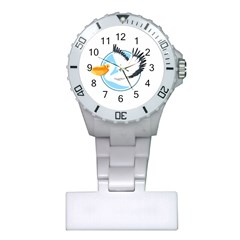 Pelican T-shirtwhite Look Calm Pelican 08 T-shirt Plastic Nurses Watch by EnriqueJohnson