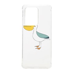 Pelican T-shirtwhite Look Calm Pelican 17 T-shirt Samsung Galaxy S20 Ultra 6 9 Inch Tpu Uv Case by EnriqueJohnson