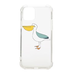 Pelican T-shirtwhite Look Calm Pelican 17 T-shirt Iphone 11 Pro 5 8 Inch Tpu Uv Print Case by EnriqueJohnson