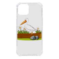 Pelican T-shirtwhite Look Calm Pelican 34 T-shirt (1) Iphone 14 Tpu Uv Print Case by EnriqueJohnson