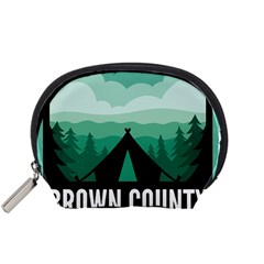 Brown County State Park T- Shirt Brown County State Park I N Camping T- Shirt Accessory Pouch (small) by JamesGoode