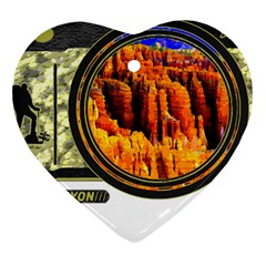 Bryce Canyon National Park T- Shirt Bryce Canyon National Park Adventure, Utah, Photographers T- Shi Ornament (heart) by JamesGoode