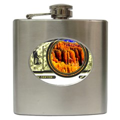 Bryce Canyon National Park T- Shirt Bryce Canyon National Park Adventure, Utah, Photographers T- Shi Hip Flask (6 Oz) by JamesGoode