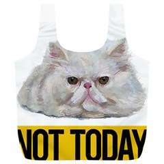 Persian Cat T-shirtnope Not Today Persian Cat 27 T-shirt Full Print Recycle Bag (xl) by EnriqueJohnson