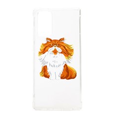 Persian Cat T-shirtwhite Look Calm Persian Cat 06 T-shirt (1) Samsung Galaxy Note 20 Tpu Uv Case by EnriqueJohnson