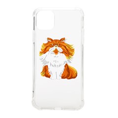 Persian Cat T-shirtwhite Look Calm Persian Cat 06 T-shirt (1) Iphone 11 Pro Max 6 5 Inch Tpu Uv Print Case