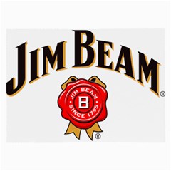 Jim Beam Large Glasses Cloth (2 Sides)