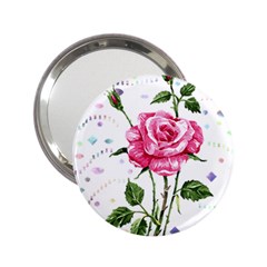 Flowers Lover T- Shirtflowers T- Shirt 2 25  Handbag Mirrors by ZUXUMI