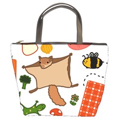 Forest Friends T- Shirt Cottage Friends Post 2 T- Shirt Bucket Bag