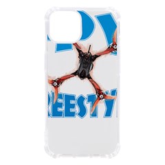 Fpv Freestyle T- Shirt F P V Freestyle Drone Racing Drawing Artwork T- Shirt (1) Iphone 13 Tpu Uv Print Case by ZUXUMI