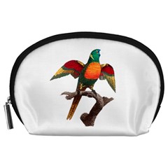 Pionus T-shirtwhite Look Calm Pionus 02 T-shirt Accessory Pouch (large)