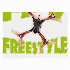 Fpv Freestyle T- Shirt F P V Freestyle Drone Racing Drawing Artwork T- Shirt Large Glasses Cloth by ZUXUMI