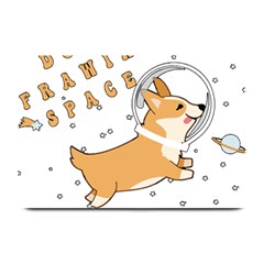 Frawing Space Dog Lover T- Shirt Cool Dog Frawing Space Dog Lover T- Shirt Plate Mats by ZUXUMI