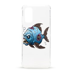 Piranha T-shirtwhite Look Calm Piranha 09 T-shirt Samsung Galaxy S20 6 2 Inch Tpu Uv Case