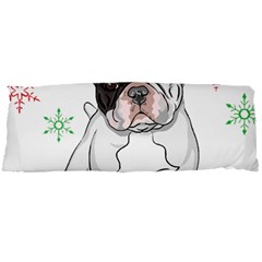 French Bulldog Christmas T- Shirt Christmas Santa Frenchie T- Shirt Body Pillow Case Dakimakura (two Sides) by ZUXUMI