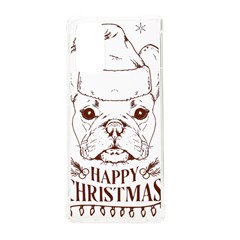 French Bulldog Christmas T- Shirt Happy Christmas Santa Frenchie T- Shirt Samsung Galaxy Note 20 Tpu Uv Case by ZUXUMI