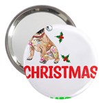 French Bulldog Dog Xmas Pajama T- Shirt French Bulldog Dog Xmas This Is My Christmas Pajama T- Shirt 3  Handbag Mirrors Front