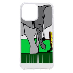 Pizza With Elephant Doing Cute Things T-shirtpizza With Elephant Doing Cute Things T-shirt Iphone 13 Pro Max Tpu Uv Print Case by EnriqueJohnson