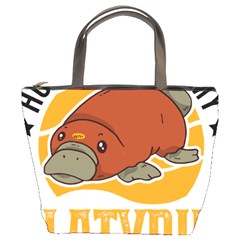 Platypus T-shirtplatypus Home T-shirt Bucket Bag