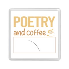 Poetry T-shirtif It Involves Coffee Poetry Poem Poet T-shirt Memory Card Reader (square) by EnriqueJohnson