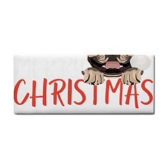 French Bulldog T- Shirt French Bulldog Merry Christmas T- Shirt (2) Hand Towel by ZUXUMI